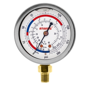 充油型外殼不鏽鋼指針冷媒錶   F-L,昶特有限公司