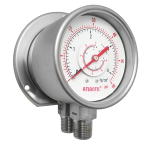 全不鏽鋼雙巴登管差壓錶  MDB,昶特有限公司