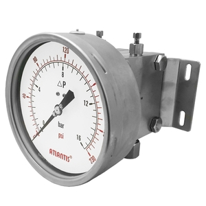 全不鏽鋼膜片式差壓錶    MDD,昶特有限公司