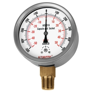 外殼不鏽鋼微壓錶   MP-SC,昶特有限公司