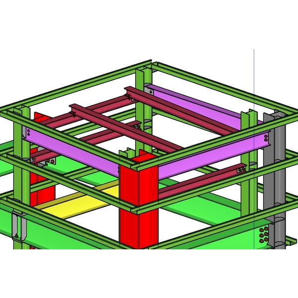 3D鋼構設計 3D鋼構設計-金禾鋼構有限公司/和晉工程行