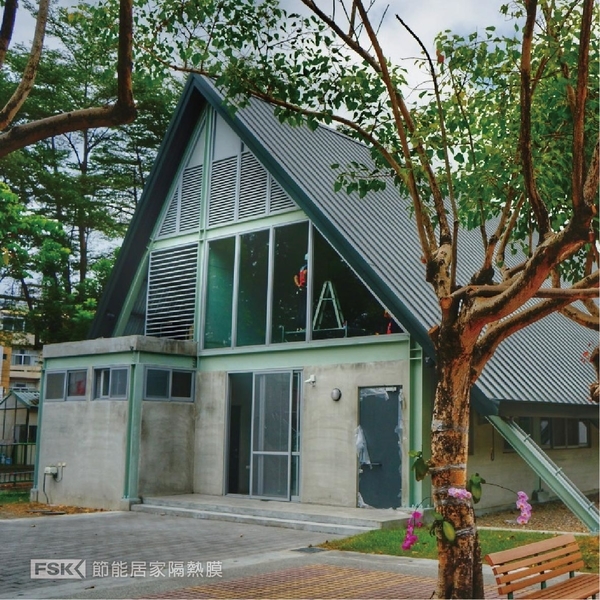 FSK高透明反射型隔熱膜-公共空間圖書館