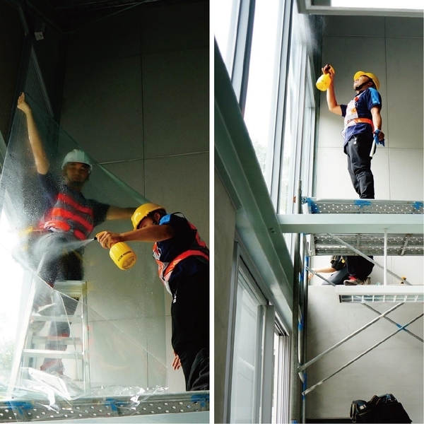 FSK高透明反射型隔熱膜-公共空間圖書館