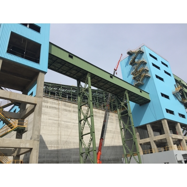 台北港第二散雜儲運中心新建工程,礁溪鋼鐵機械有限公司