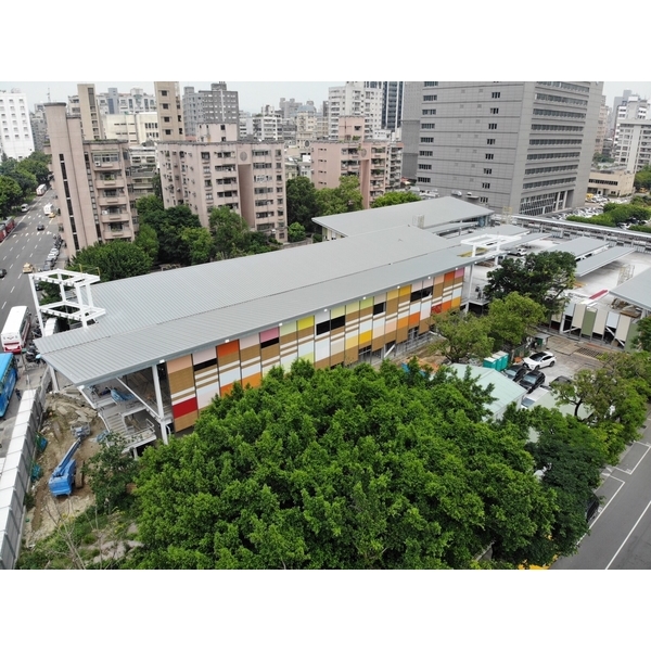 南門市場臨時攤棚-統包工程-礁溪鋼鐵機械有限公司