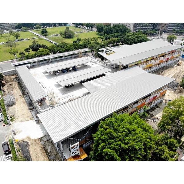 南門市場臨時攤棚-統包工程-礁溪鋼鐵機械有限公司