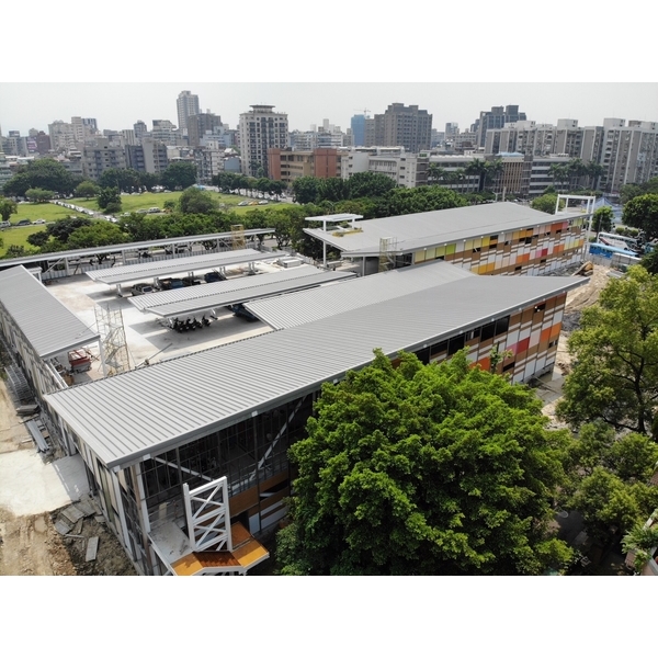 南門市場臨時攤棚-統包工程-礁溪鋼鐵機械有限公司