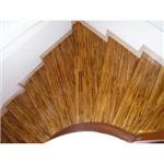 員林別墅印柚拼板指接樓梯無縫施工法 - 金萬隆有限公司