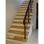 新竹設計師工地橡木樓梯工程 - 金萬隆有限公司