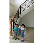 鍛造樓梯扶手 - 福基木藝扶手行