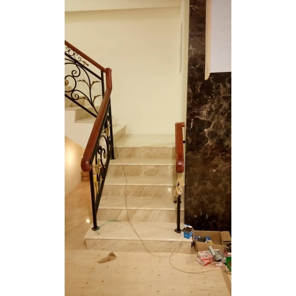 鍛造樓梯扶手,福基木藝扶手行