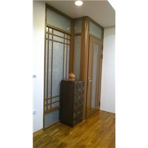 樓梯優質鋁門加隔屏